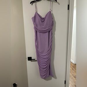 NWT Size XL Express Lavender Purple Evening Dress